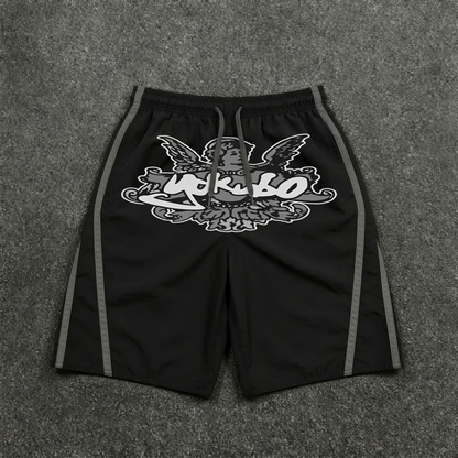 ⋆Nylon Cargo Angel Shorts