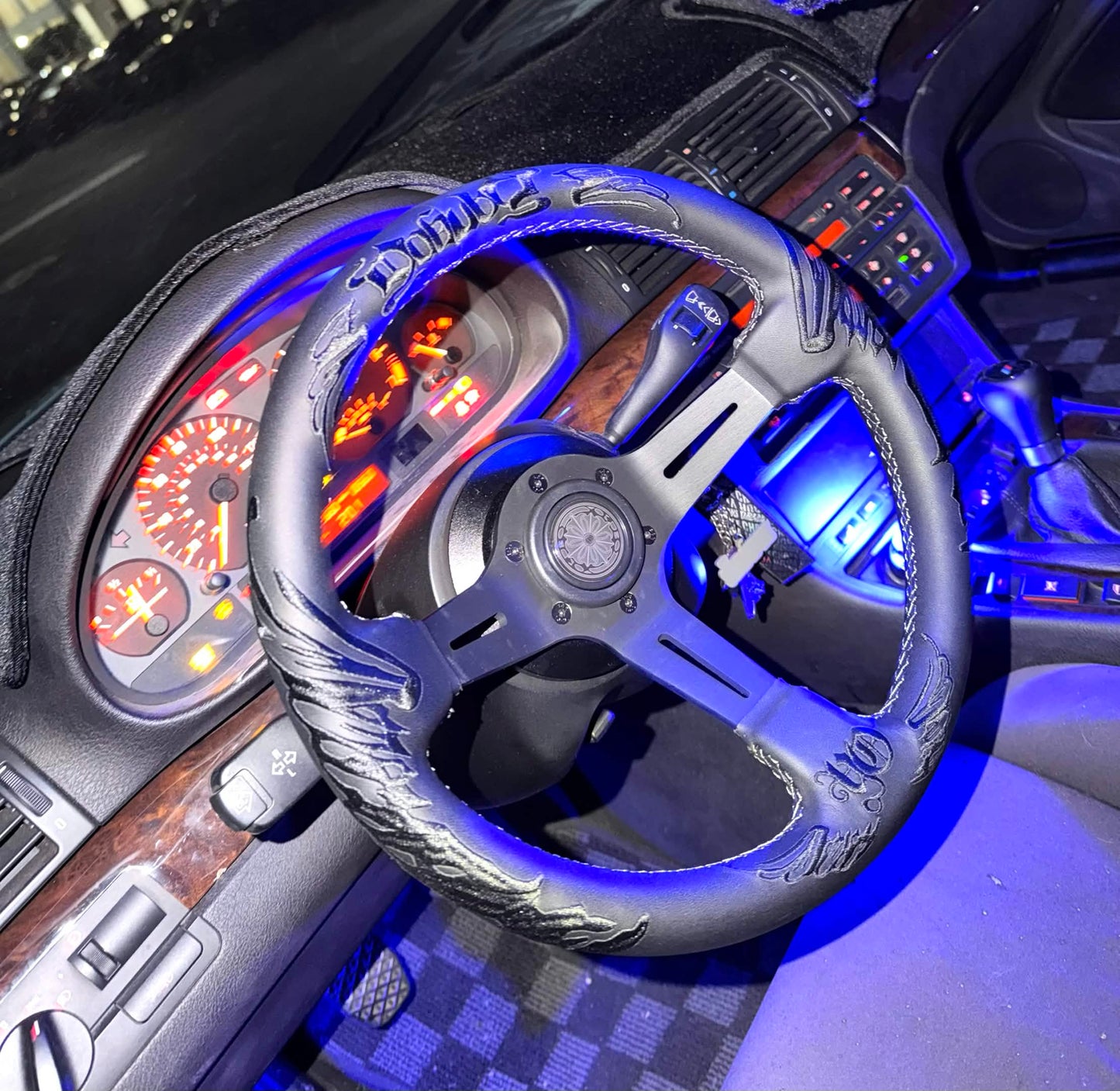 Yokubo 330MM Leather Steering Wheel